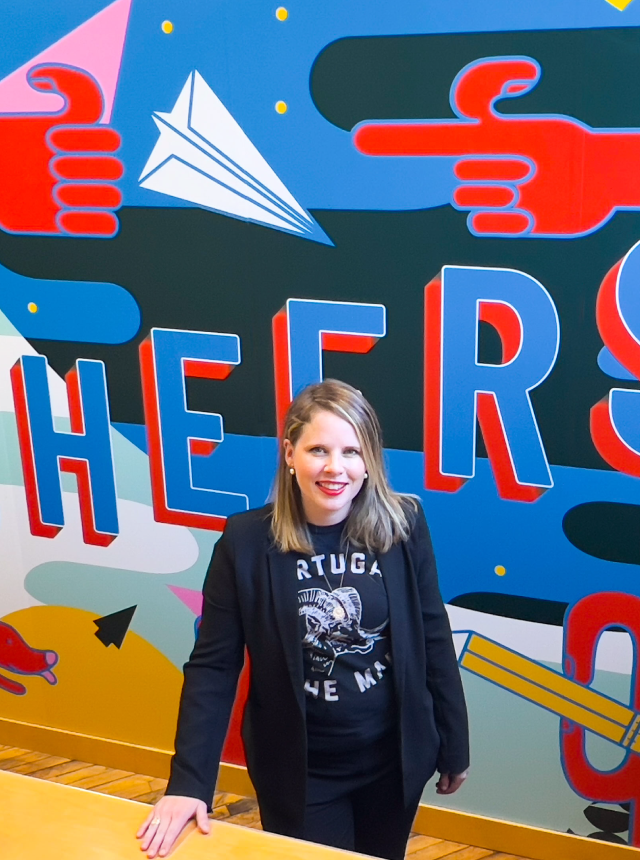 Cheers to Ashley Tebbe, Senior Art Director, for Creating EAG’s New Wall Mural